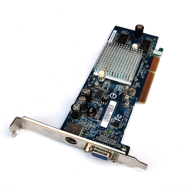 ATI RADEON 9550 VPU GV-R955128T Graphics VGA AGP SDRAM Video Card ...