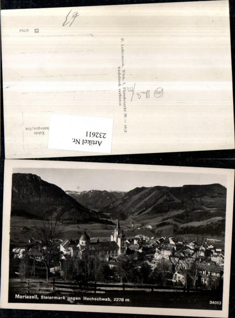 232611,Mariazell Totale geg. Hochschwab
