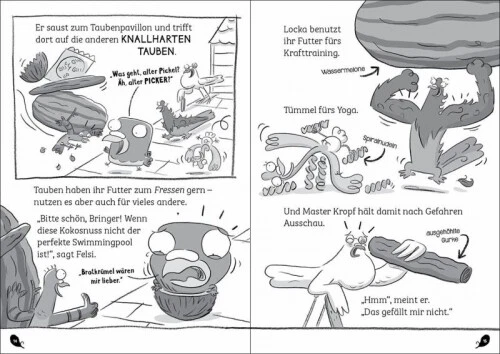 Knallharte Tauben beißen sich durch / Knallharte Tauben Bd.6|Andrew Mcdonald 3