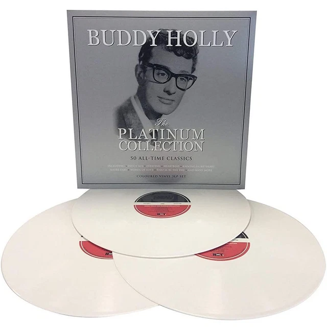 BUDDY HOLLY - The Platinum Collection (Limited Edition, White Vinyl) (3 ...