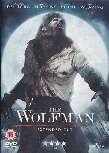 THE WOLFMAN MOVIE POSTER 2S ORIGINAL EMILY BLUNT 27x40