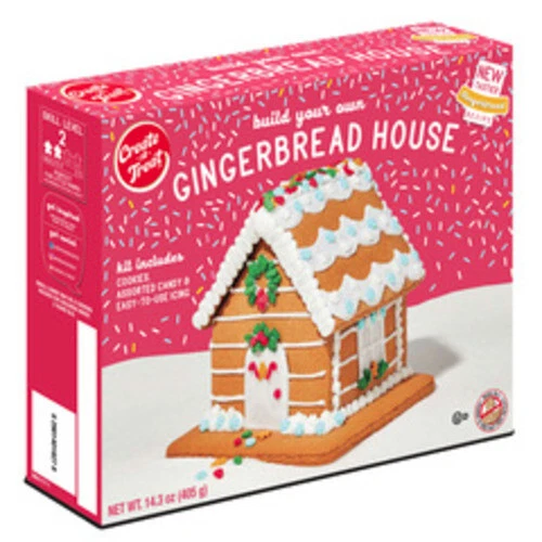 HERSHEY® BUILD YOUR own chocolate gingerbread house kit FAST DELIVERY £