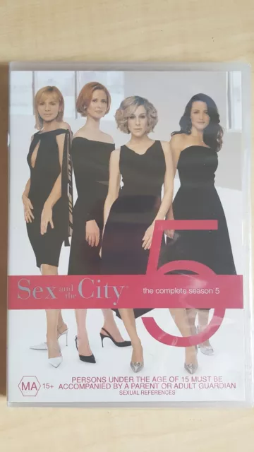 Sex And The City : Season 5 [2 DVD Set] NEW & SEALED, Region 4, FREE Post