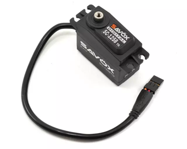 Savox SC-1258TG Black Edition Standard Digital "High Speed" Titanium Gear Servo