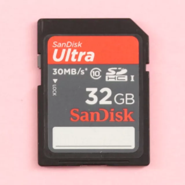 Genuine SanDisk Ultra SDHC SD Memory Card 32GB (Class 10) 30MB/s