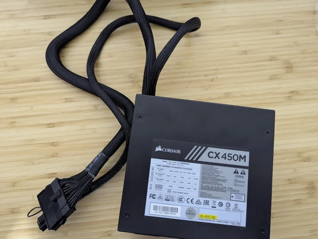 CORSAIR CX450M ATX電源 450W 80PLUS BRONZE認証 CORSAIR CX450M 450W 80 PLUS BRONZE Semi-Modular Power Supply