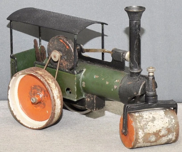 Märklin 1084 Strassenwalze mit Uhrwerk Blech 20erJahre uralt Märklin 1084 Strassenwalze mit Uhrwerk Blech 20erJahre uralt