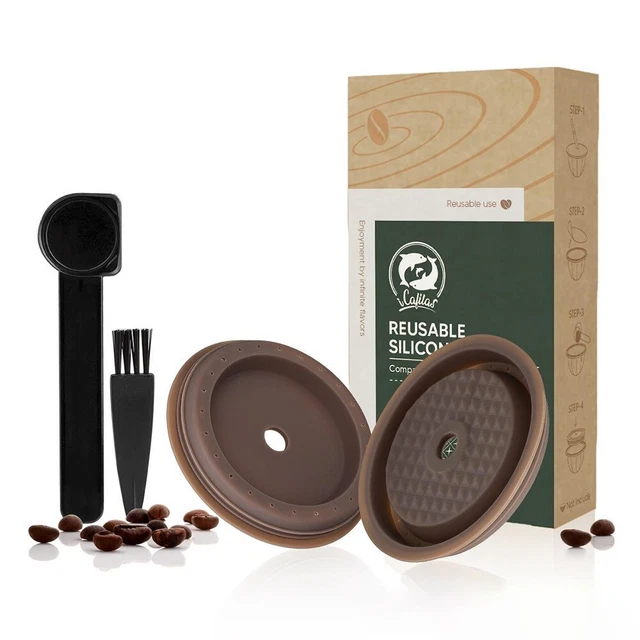 Reusable Vertuo-Silicone Cap Lid To-Refilled Capsules For-Nespresso VertuoLine-x