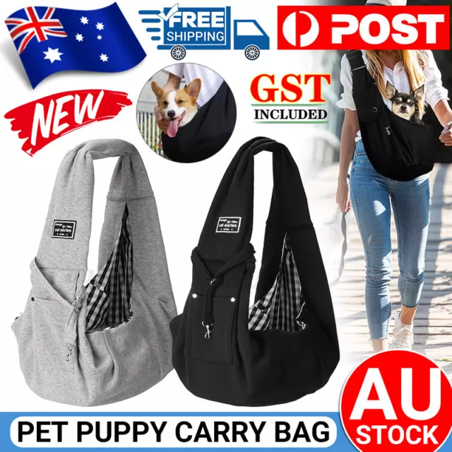 Pet Dog Cat Puppy Carry Bag Carrier Travel Outdoor Shoulder Pouch Sling Backpack