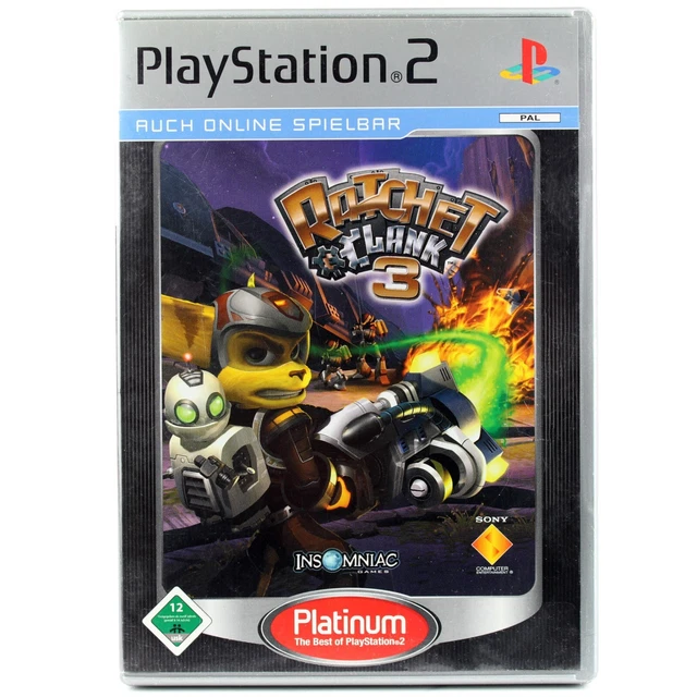 Ratchet & Clank 3 (PS2 - Platinum - PAL - German/Deutsche version)