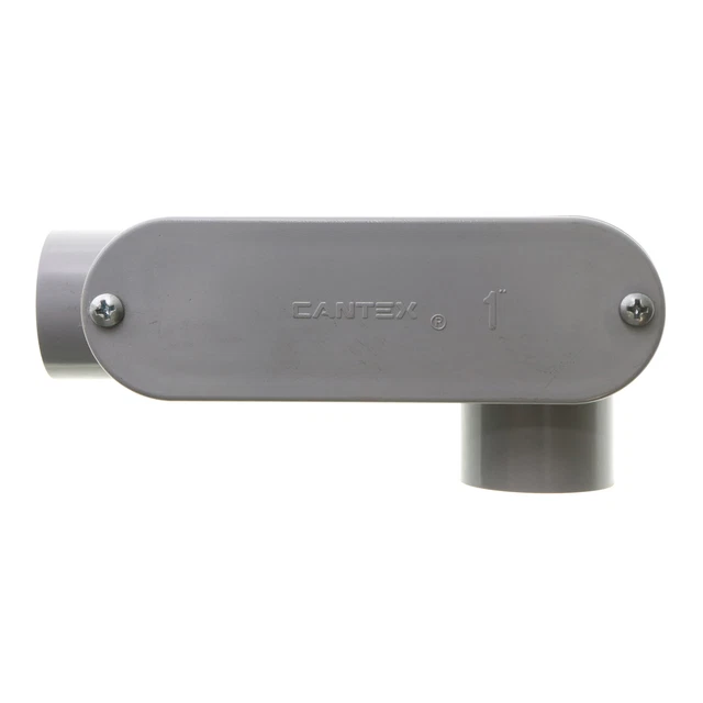 Crouse-Hinds Ll100Nm Non-Metallic Pvc Type-Ll Conduit Body, 1", (10-Pack)