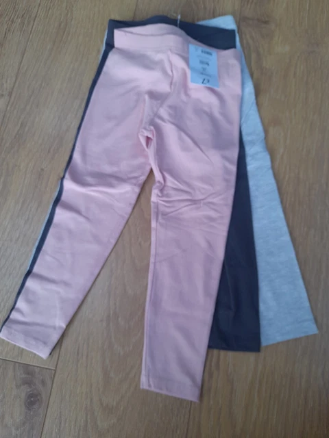 BNWT Girls Leggings x 3 Bundle 4-5 Years