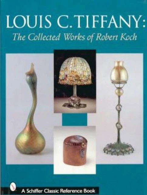3in1 Tiffany Books by Koch Lamps Glass Bronze