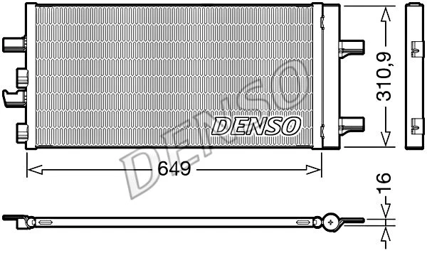 K283H-2P/4P Bitzer scambiatore di calore condensatore raffreddato K283H-2P/4P Bitzer scambiatore di calore condensatore raffreddato