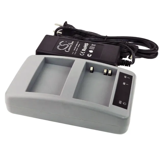Cargador de batería para equipo de encuesta Pentax GPS RTK 10002 con adaptador de enchufe de EE. UU.