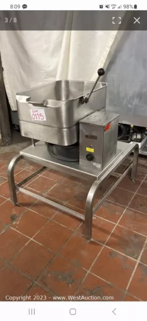 Groen 10 Gallon Tilt Skillet Td/Fpc
