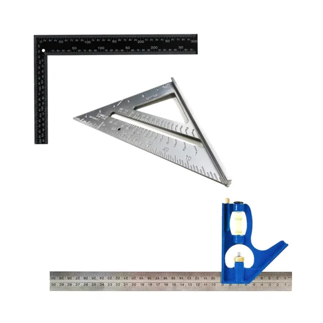 Metal Roofing Rafter Set Square Combination 6" & 12" X 8" Square Alloy Rafter