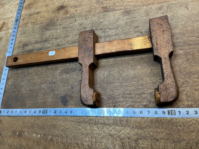 ANCIEN OUTIL TARIERE Vrille A Trou De Bonde Alesoir En Metal Et Bois N°8 EUR 25,00 - PicClick FR