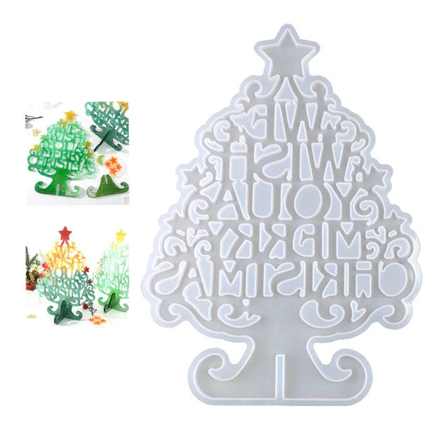 1 Juego de Molde de Navidad Atractivo Fácil de Demoldar Arte Temático Festival de Navidad