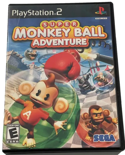 Super Monkey Ball Adventure (Sony PlayStation 2, 2006) CIB