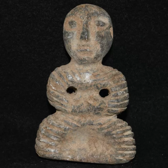 Ancient Margiana Bactrian Stone Idol Amulet from Balkh Circa 2500 BC - 1500 BC