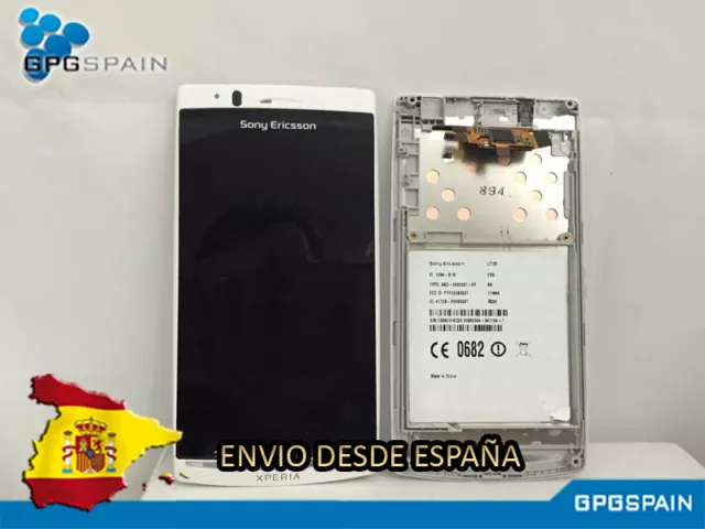 Repuesto de Pantalla LCD+Tactil+Marco Frontal para Sony Xperia ARC LT15i / LT18I