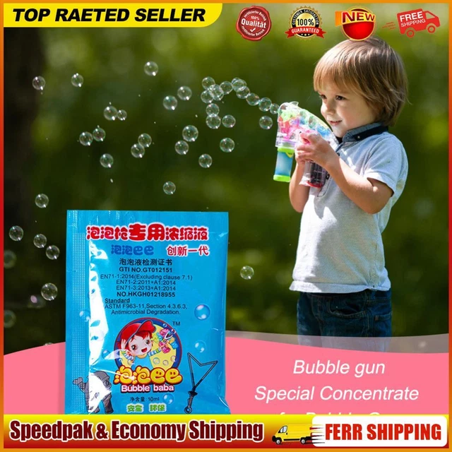 Seifenblasenlösungskonzentrat, ungiftig, sicher, 10 ml Seifenblasenwasser-Nachfü