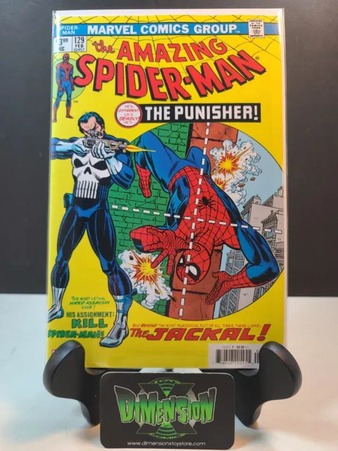 The Amazing Spider-Man #129 Nm Facsimile Edition Marvel Comics - Punisher -2023