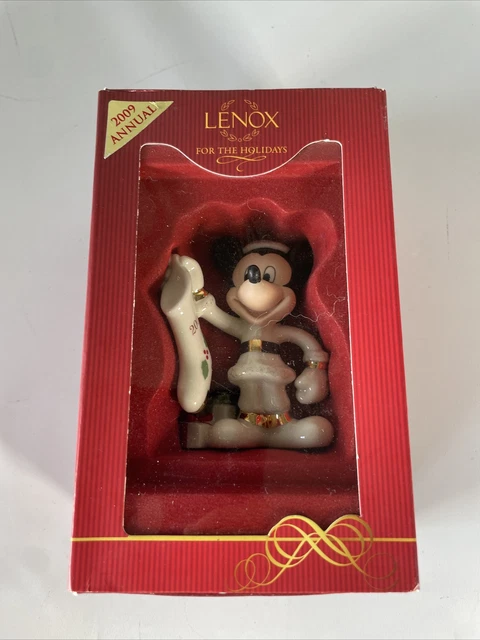 Lenox – “Mickey’s Stocking Stuffer” 2009 Disney Showcase Collection Christmas