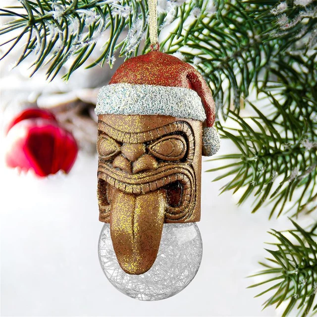 DESIGN TOSCANO LONO Tiki South Seas Holiday Ornament 18.90 PicClick