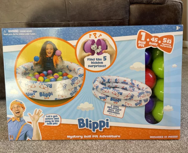 Blippi Mystery Ball Pit Adventure Toy Surprise Toy Age 3+