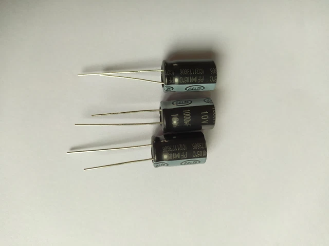 Lot De 10 Condensateurs Chimiques 47µF 50V – Marque AISHI – Neufs, Parfaits Pour L’électronique