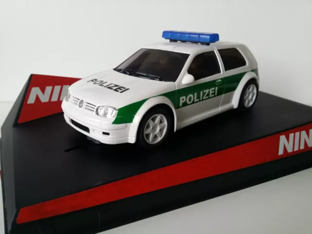 Scx Scalextric Slot Ninco 50321 VW Golf " Polizei " Nº 580