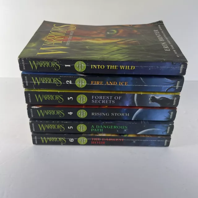 Warrior Cats Series 2 Collection 6 Books By Erin Hunter Set Prophecy pb NEW