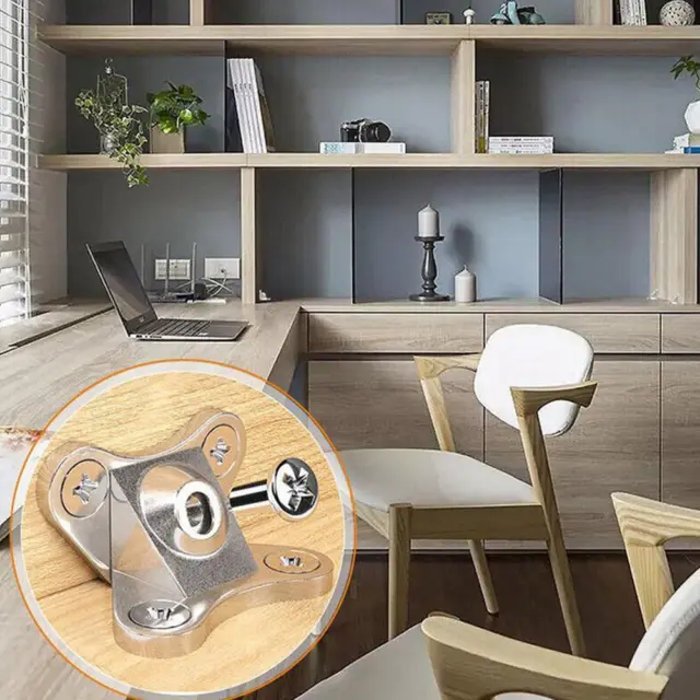 Detachable Corner Code L-shape Furniture Metal Connecting Accessorie✨- V9V0