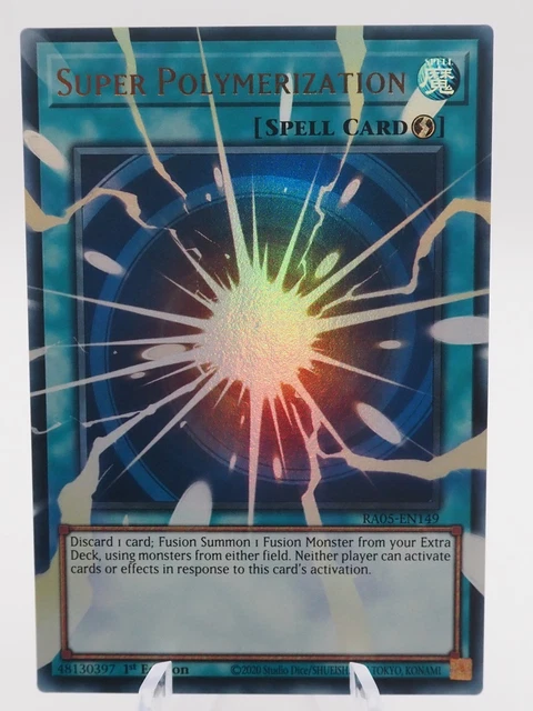 Over Frame Ra YUGIOH | OVERFRAME Ultra Rare | Super Polymerization - RA05-EN149 £70. ...