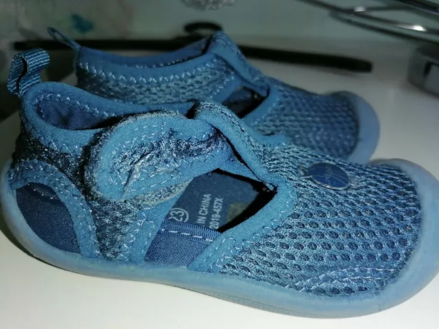 Kinder AQUASCHUHE blau Gr. 24 Die LÄSSIG Kinder Badeschuhe