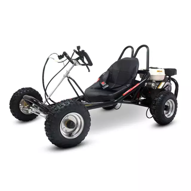 GMX Drift 200cc Go Kart Electric Start Black