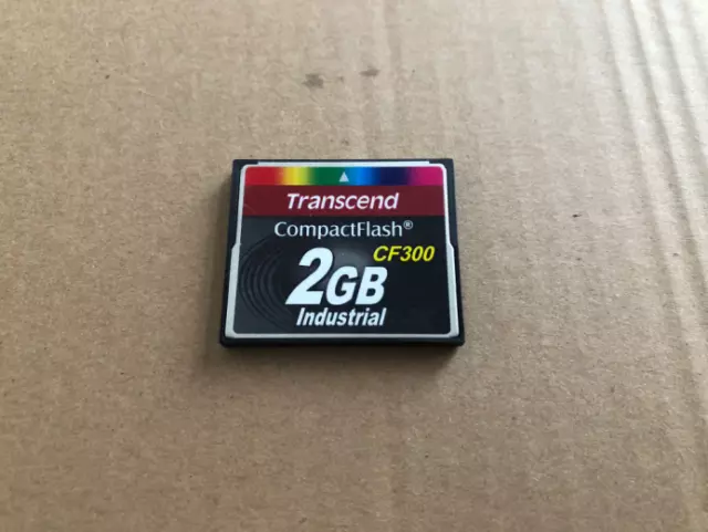 Transcend  2GB Industrial CF memory card CF300 TS2GCF300