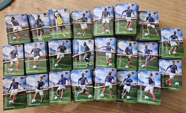 Lot De 15 Magnets De Frigo Foot – Équipe De France Carrefour – Mondial 2010 (made In France)