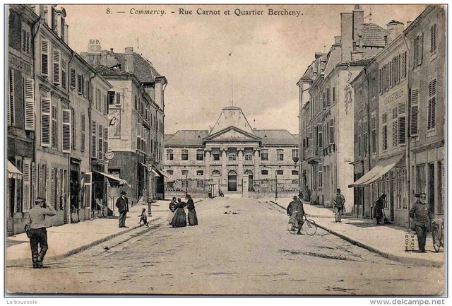 55 COMMERCY - rue carnot et quartier Bercheny