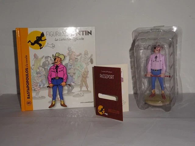 FIGURINE TINTIN COLLECTION officielle n°45 - Rastapopoulos à la cravache EUR 28,00 - PicClick FR