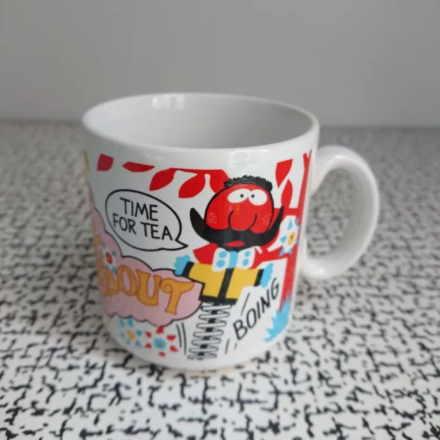 Vintage Retro The Magic Roundabout Kinnerton Easter Egg Mug Cup Zebedee Dylan