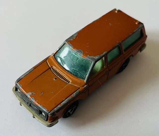 Majorette Volvo 245 DL Die Cast Car & Hook 220 Tan Metallic Brown 1:60 Free Post