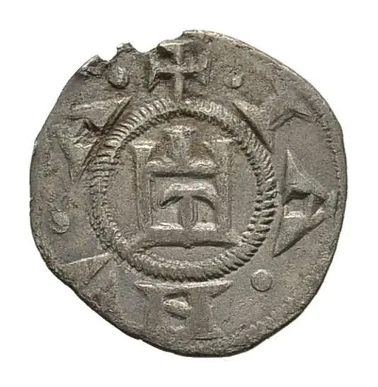 Linnartz ITALIEN GENUA Denar 1139-1339 sehr schön