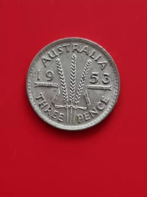 Australia 1953 Threepence