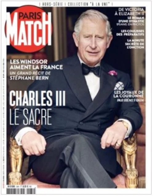 PARIS MATCH COLLECTION "A la une" Volume 34 Le Sacre du Roi Charles