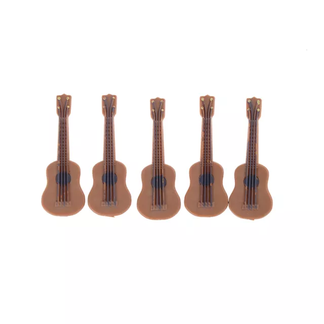 1:12/1:24 Dollhouse Miniature Music Instrument Classical Guitar Home DecoC~EW