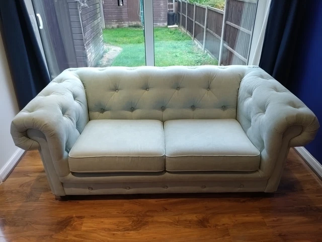 DFS LAYLA 2 seater sofa bed with foot stool 650.00 PicClick UK