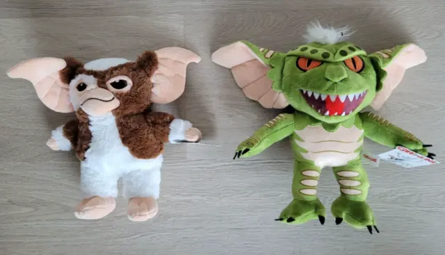 Neca GREMLINS Kleine Monster Gizmo + Gremlin Plush Plüsch Figuren Set NEU Aliens